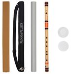 Punam Flutes C Sharp Medium Right Hand Bansuri 18.5 inches