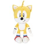 Sonic The Hedgehog - Jakks Jumbo Plush Tails Figure, 50 cm, Cuddly Toy, Large Plush Toy, 404794