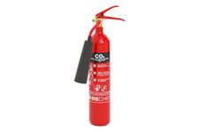 Firechief FXC2S CO2 Extinguisher, Steel, XTR, 2 kg, Red