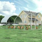 4ever2buy Metal Chicken Coop, 10x20