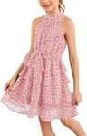 Imily Bela Girls Floral Ruffle Dres