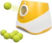 Tokenkuko Automatic Dog Ball Launcher,Interactive Dog Tennis Ball Throwing Machine,Interactive Dog Ball Indoor&Outdoor Thrower Distance 10-30ft for Small and Medium Dogs with 6 Tennis Balls