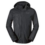 Eddie Bauer Men's Rainfoil Packable Jacket - Grey - Small