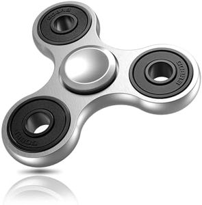 ATESSON Fidget Spinner Toy Ultra Durable Stainless Steel Bearing High Speed Spins Precision Metal Hand Spinner EDC ADHD Focus Anxiety Stress Relief Boredom Killing Time Toys for Adults Kids