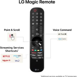 LG 65" OLED 4K Smart TV – Ultra HD HDR, ThinQ AI