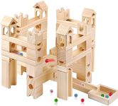 Wooden Marble Run for Kids Ages 4-8