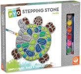 MindWare Paint Your Own Stepping Stone: Turtle - Weather Resistant Cement, PYO Stepping Stones Kits for Kids Includes Paint, Brushes and Instructions
