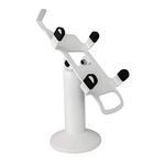 DCCStands Swivel and Tilt Pax A920 Terminal Stand, Screw-in and Adhesive (White)