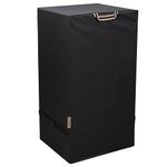 KINGLY Electric Smoker Cover for Masterbuilt 30 Inch Electric Smokers Waterproof Rip-Proof Upgraded Material Smoker Grill Cover UV & Fade Resistant Square Vertical Smoker Cover,Durable and Convenient