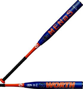 Worth Sports Softball Slow Pitch bat Menes 13.5" XXL Signature 34X27, Multicolor (WAP20U-3-27)