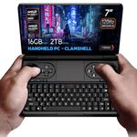 GPD WIN Mini 2025 handheld gaming PC, AMD Ryzen 7 8840U, 8C/16T up to 5.1GHz, Radeon 780M GPU, 16GB LPDDR5 RAM, 2TB NVMe SSD, 7” 1080p 120Hz touchscreen, Wi-Fi 6E Bluetooth 5.3