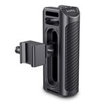 SMALLRIG Universal Aluminum NATO Side Handle Grip for DSLR Camera Cage with Cold Shoe Mount Built-in Wrench, Up and Down Adjustable - HSN2427
