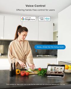 Tapo TC70 Indoor Security Camera – 1080p HD, Pan/Tilt, Night Vision, WiFi, Alexa & Google Compatible
