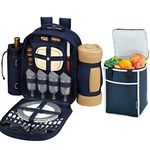 Picnic At Ascot City Backpacks