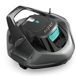 AIPER Seagull SE Cordless Robotic Pool Cleaner, Pool Vacuum Lasts 90 Mins, LED Indicator, Self-Parking, for Flat Above-Ground Pools up to 33 Feet - Gray