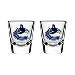 NHL Vancouver Canucks Shot Glass, 2-Pack