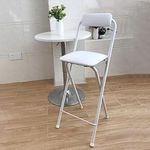 Folding Bar Stool Set of 2,Collapsi