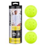 JOOLA HC-40 Hardcourt Pickleball Balls with Storage Tube - USAP Approved Balls for Tournament Play
