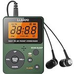 Pocket AM FM Radio Portable with Be