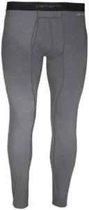 Carhartt Men's MBL112 Base Force® Heavyweight Base Layer Bottom - Large Regular - Shadow Heather