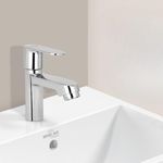Benelave by Hindware Volga Pillar Tap for Bathroom, Brass with Chrome Finish | 7-Year Manufacturer Warranty