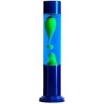 Nova Colour 15" Sensory Relaxing Lamp (Blue) with Blue Liquid/Green Wax