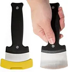 IMPRESA [2 Pack Rocker Knife for One H&ed Cutting - Extra Sharp Rocker Knife for Disabled - One H&ed Adaptive Equipment w/H&le Safety Ledge - Kitchen Utensils for H&icapped - One H&ed Gadgets