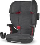 UPPAbaby Alta V2 High Back Booster Seat/Seven-Position, Active Support Headrest for Growing Children/SecureFit Integrated Belt Guide + Positioner/Cup Holder Included/Greyson (Grey Mélange)