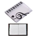 A4 Size Music Score Paper Sheet Note Document File Organizer Folder Holder Case 40 Pockets