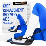 KneeSled™ Best choice after knee replacement surgery increases range of motion, stretches knees, hips & hamstrings, improving mobility and flexibility best leg exercise great for working out knee pain