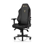 Secretlab TITAN Evo Stealth Gaming Chair - Reclining - Ergonomic & Heavy Duty Computer Chair with 4D Armrest - Magnetic Head Pillow & Lumbar Support - Big and Tall - Black - Leatherette