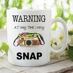 Funny Novelty Mugs Photographer Selfie Photo Snap Gift Work Coffee Cup WSDMUG344