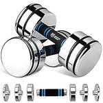 Adjustable Dumbbell Set 10lb Pair (