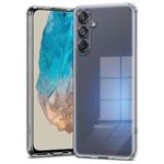 Amazon Brand- Solimo Basic Case for Samsung Galaxy M35 5G (Silicone_Transparent)