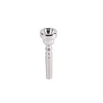 Alnicov Trumpet Mouthpiece,Silver Plated Bb Trumpet Mouthpiece for Professional Horn Trumpet Instrument Accessory