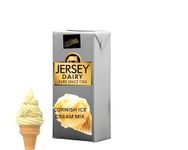 Ice Cream Mix - Soft Serve - Jersey Dairy Cornish Soft Ice Cream Mix - Superior Creamy Taste - Use At Home or Commercially - 1L - 1 Litre | Premium Soft Serve Mix | Compatible with Ninja Creami