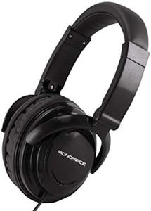 Monoprice 108324 Hi-Fi Light Weight Noise Isolationg Over-The-Ear Headphones Ideal for Portable Applications 47-inch