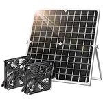 VIVOSUN 20W Solar Fan Kit, 20W Sola