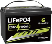 GREENOE 12V 100Ah LiFePO4 Lithium B
