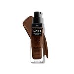 NYX Professional Makeup Can't Stop Won't Stop Full Coverage Foundation, Long Lasting, Waterproof, Vegan Formula, Matte Finish, Shade: Deep espresso