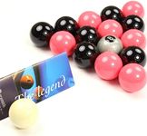 EXCLUSIVE! Aramith Premier SILVER 8 BALL Edition PINK and BLACK Pool Balls