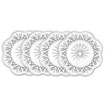 Godinger Crystal Dublin Canape Plates, Set of 4