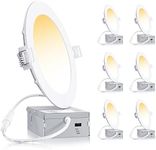 INCARLED 6inch 6Pack 3CCT 12W 1050L