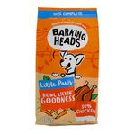 Barking Heads - Little Paws Bowl Lickin' Goodness - Dry Dog Food for Small Breeds - Natural Everyday Immunity & Vitality - Vet Approved - Chicken, 6kg