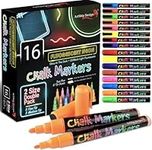 16 UV Fluorescent Neon Chalk Marker