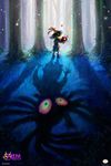 The Legend of Zelda Majoras Mask Skull Kid Nintendo Video Game Cool Wall Decor Art Print Poster 12x18