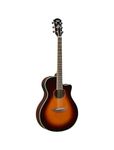 Yamaha APX600 thin Body Acoustic-Electric Guitar, Old Violin Sunburst