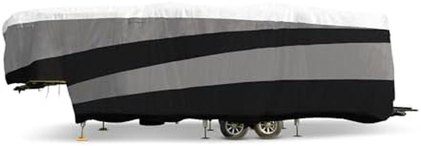 Camco ULTRAGuard Supreme RV Cover - Fits Fifth Wheel Trailers 40 to 44-Feet - Extremely Durable Design - Weatherproof with a Dupont Tyvek Top (56154)