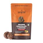 EAT BETTER CO - Better Laddoos - Orange & Chocolate - Delicious Sugar-Free Laddoos | Energy-Bar Replacement | Dry-Fruit Laddoo | High Protein And Instant Energy - Pack Of 20 - 200 Gm