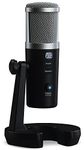 PreSonus Revelator USB Condenser Microphone for Podcasting, Live Streaming, with Built-in Voice Effects Plus Loopback Mixer for Gaming, Casting, and Recording Interviews Over Skype, Zoom, Discord